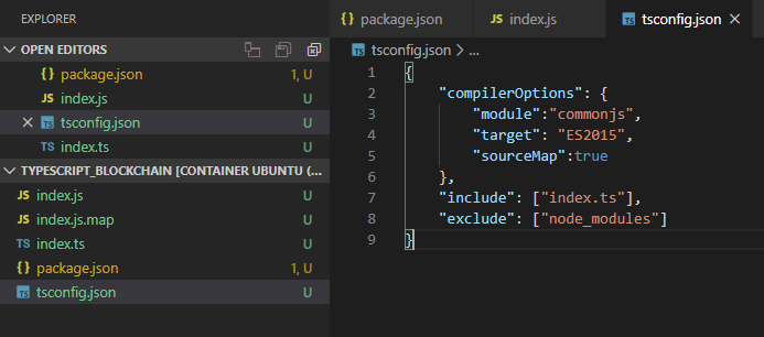 tsconfig